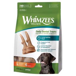 Whimzees Occopy Antler Large 6 st